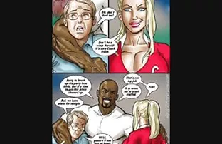 双重渗透到一个漂亮的女孩扎着辫子